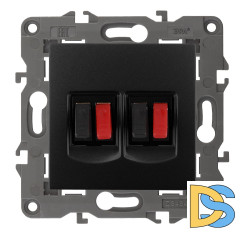 Розетка аудио двойная Эра 14-3112-05 Б0034330