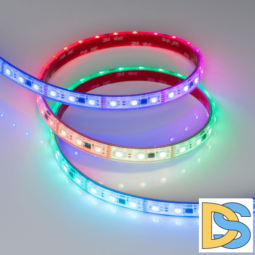 Светодиодная герметичная лента Arlight DMX-PS-B60-12mm 12V RGB-PX3 (14 W/m, IP67, 5060, 5m) 039605