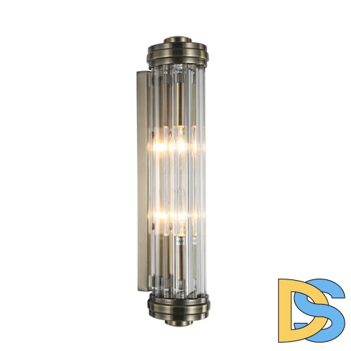 Настенный светильник Delight Collection Gascogne KG0602W-2 antique brass