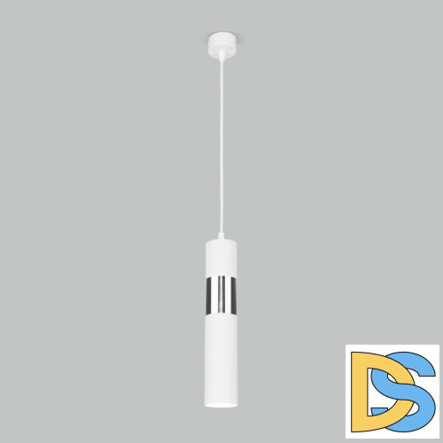 Подвесной светильник Eurosvet Viero 50097/1 белый/хром