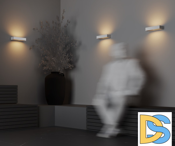 Уличный настенный светильник Maytoni Lot O428WL-L20W3K