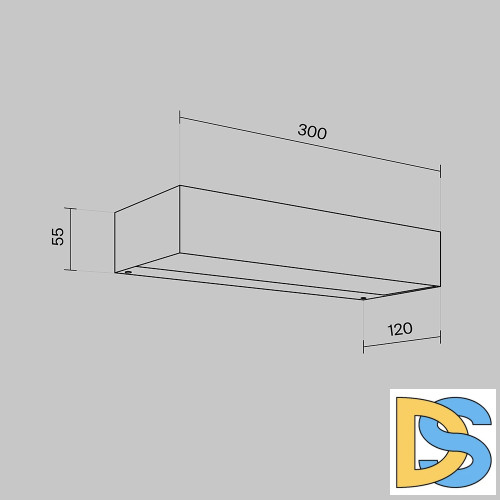 Уличный настенный светильник Maytoni Lot O428WL-L20W3K