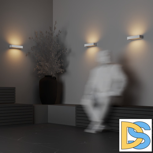 Уличный настенный светильник Maytoni Lot O428WL-L20W3K