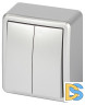 Выключатель двойной с подсветкой Эра Эксперт 11-1205-03 Б0063001