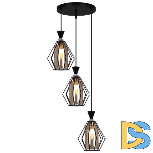 Подвесной светильник Reluce 00305-0.9-03 BK+WH