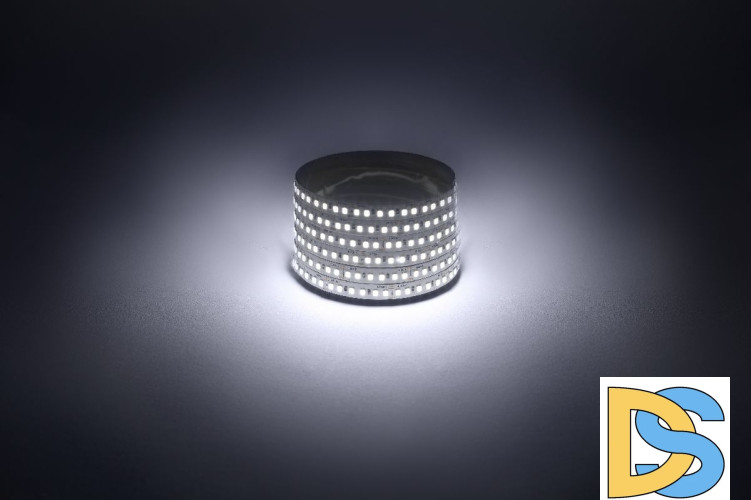 Светодиодная лента Эра 12В 2835 14,4Вт/м 6500K 5м IP20 LS2835-14,4-180-12-6500K-IP20-1 year-5m Б0059905