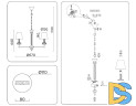 Подвесная люстра Ambrella Light High Light Heigh Light LH71001