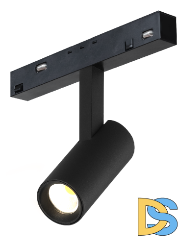Трековый магнитный светильник iLedex Vision 4822-005-D34-8W-40DG-3000K-BK