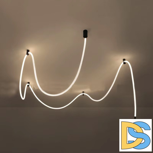 Потолочный светильник Delight Collection 10521C/8M black/white