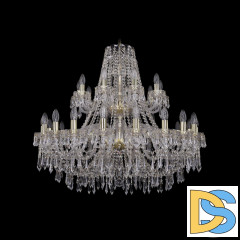 Подвесная люстра Bohemia Ivele Crystal 1403/20+10/360/2d G