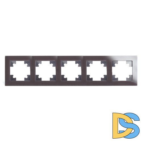 Рамка горизонтальная 5-местная Stekker Катрин 39640