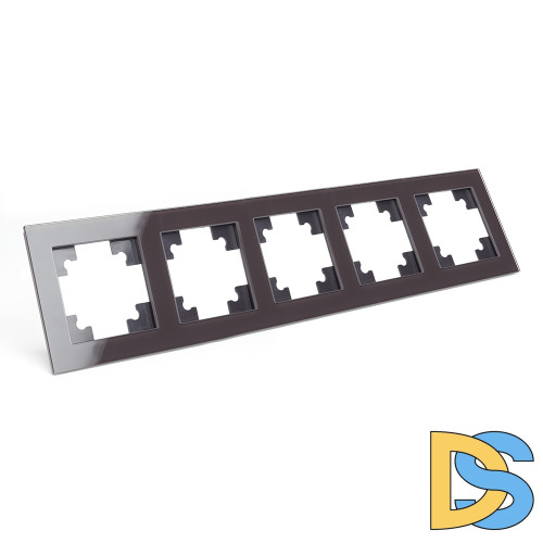 Рамка горизонтальная 5-местная Stekker Катрин 39640