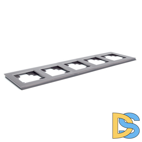 Рамка горизонтальная 5-местная Stekker Катрин 39640