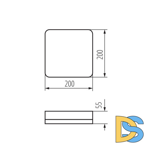 Потолочный светильник Kanlux Iper 37294