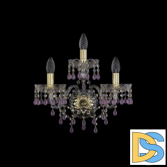 Бра Bohemia Ivele Crystal 1410B/2+1/160/XL G V7010