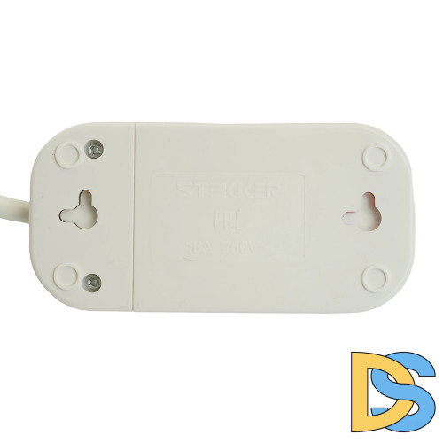 Удлинитель двухместный Stekker Home 49339