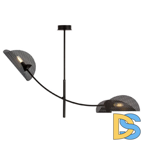 Люстра на штанге IMEX MD.8378-2-P-BK