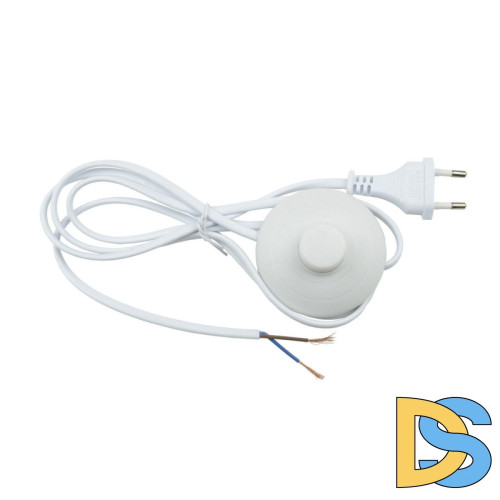 Шнур сетевой с вилкой и выключателем (UL-00004434) Uniel UCX-C20/02A-170 White