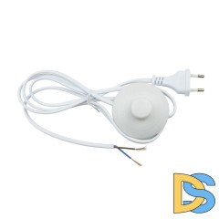 Шнур сетевой с вилкой и выключателем (UL-00004434) Uniel UCX-C20/02A-170 White