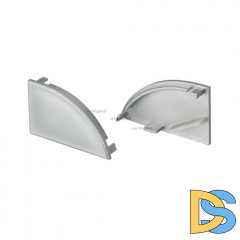 Заглушка светонепроницаемая Arlight KLUS-P45.30M ROUND правая 025964