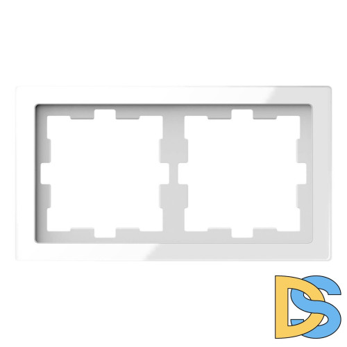 Рамка 2-постовая Schneider Electric Merten D-Life MTN4020-6520