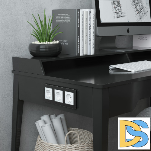 Розетка с заземлением Werkel (белый матовый) W1171061