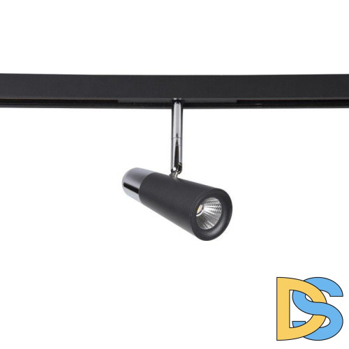 Трековый светодиодный светильник для магнитного шинопровода Crystal Lux Space CLT 0.33 006 12W BL-CH 4000K