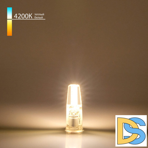 Лампа светодиодная Elektrostandard G4 3W 4200K прозрачная 4690389051715