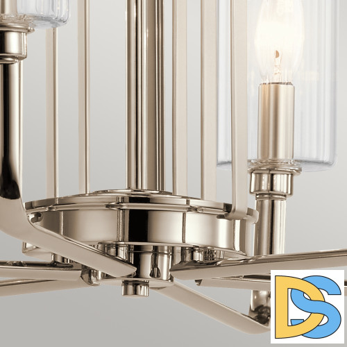 Люстра на штанге Kichler Kimrose QN-KIMROSE6-PN