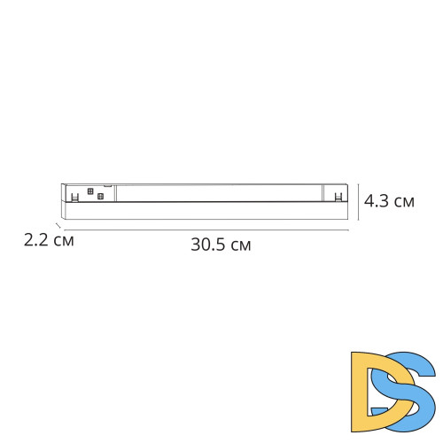 Трековый магнитный светильник Arte Lamp Linea A4692PL-1BK