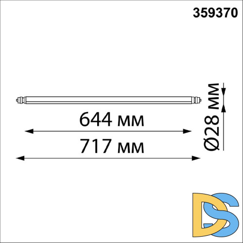 Модульный светодиодный светильник Novotech Konst Glat 359370