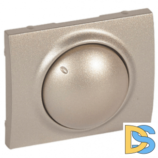 Лицевая панель для поворотного светорегулятора Legrand Galea Life - титан