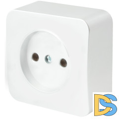 Розетка 1-местная б/з Stekker София MST10-11-01 49301
