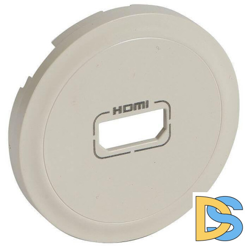 Лицевая панель Legrand Celiane розетки аудио/видео HDMI слоновая кость 066288