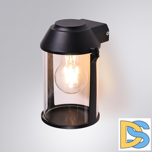 Уличный настенный светильник Arte Lamp Minchir A8306AL-1BK