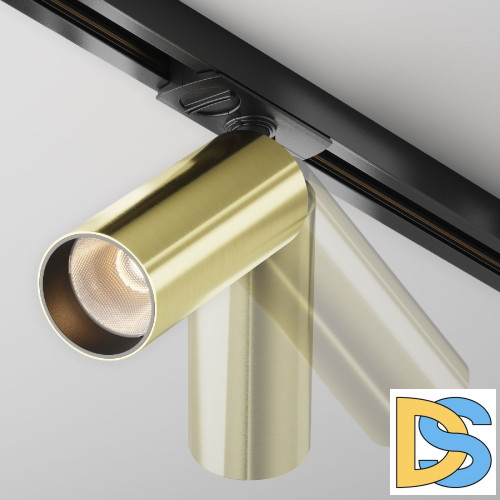 Трековый однофазный светильник Maytoni Focus Led TR021-1-12W3K-W-BBS