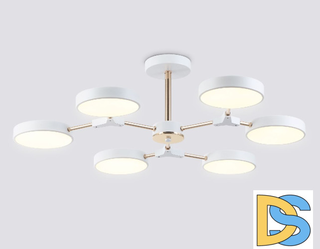Люстра на штанге Ambrella Light Linetech Comfort FL516333