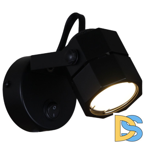 Спот Reluce 16021-9.5-001CT MR16 BK