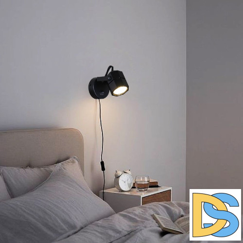 Спот Reluce 16021-9.5-001CT MR16 BK