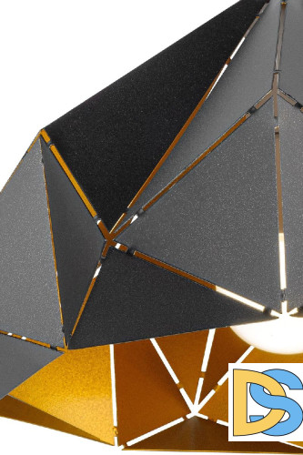 Подвесной светильник AM Group AM325 BK+GL