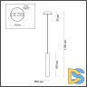 Подвесной светодиодный светильник Odeon Light Pendant Shiny 5061/5LA
