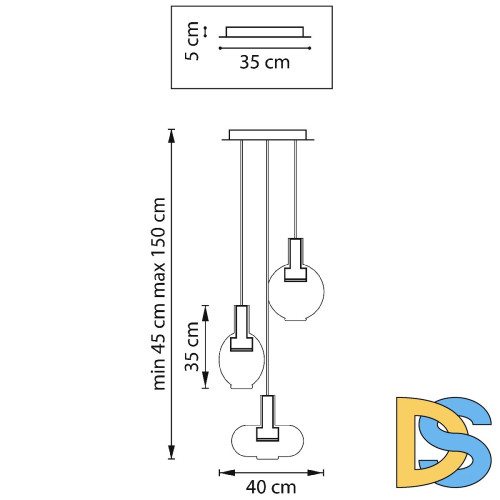 Подвесной светильник Lightstar Disco 792139