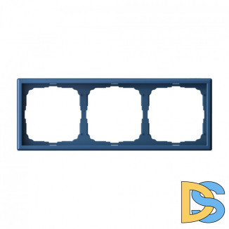 3-постовая рамка, Schneider Electric Art Gallery, цвет Аквамарин, GAL001103