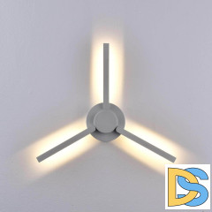 Уличный настенный светодиодный светильник Elektrostandard 1665 Techno LED Lever белый 4690389119682