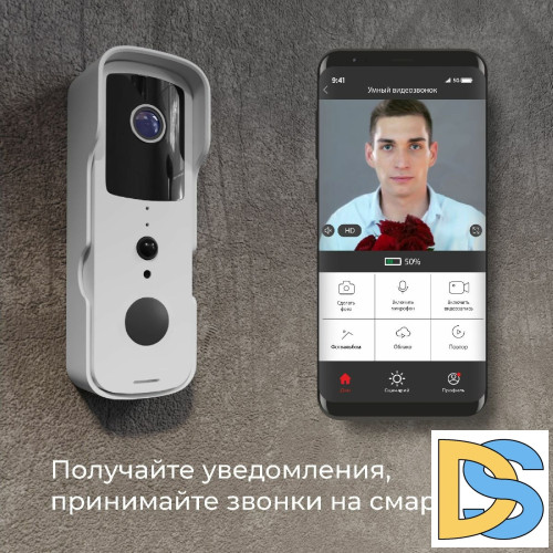 Умный видеозвонок Elektrostandard 76105/00 4690389185533 a059339