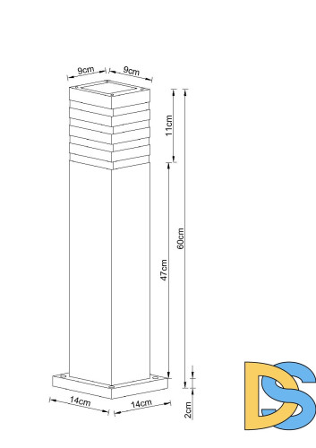 Ландшафтный светильник Arte Lamp Heather A4416PA-1BK