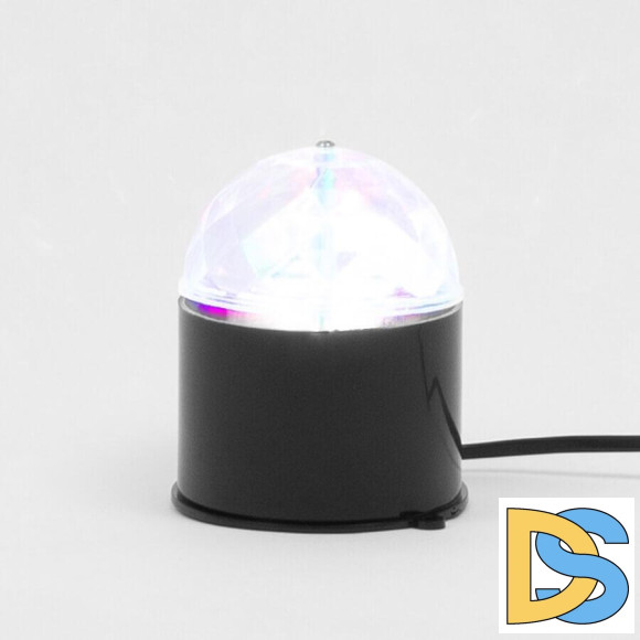 Светодиодный светильник-проектор Volpe Disco ULI-Q302 03W/RGB Black 09840