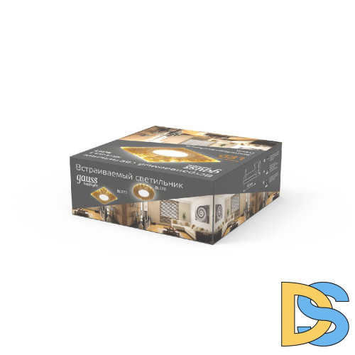 Встраиваемый светильник Gauss Backlight BL077