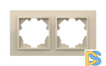 Рамка двухместная ELBI Zena 500-010300-226