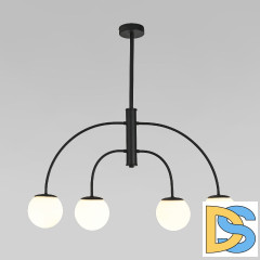 Люстра на штанге Eurosvet Cenacolo 30179/4 черный a069121